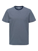 Selected Homme Norman 180 - Stribet T-shirt i økologisk bomuld - HUSET Men & Women (6575099347023)