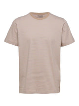 Selected Homme Norman 180 - Stribet T-shirt i økologisk bomuld - HUSET Men & Women