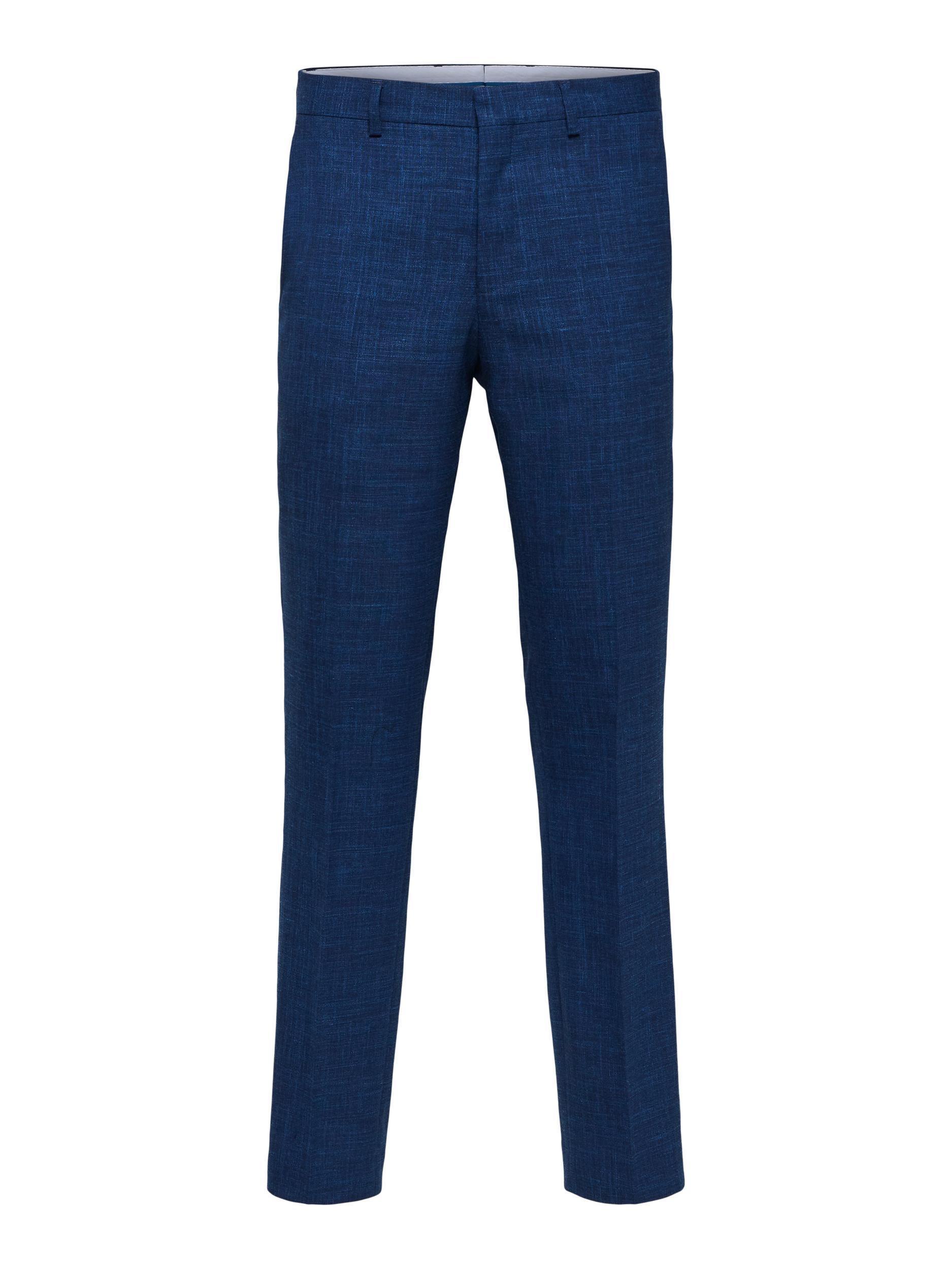 Selected Homme Oasis Blue - Slimfit habitbukser - HUSET Men & Women