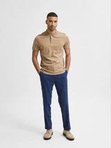 Selected Homme Oasis Blue - Slimfit habitbukser - HUSET Men & Women