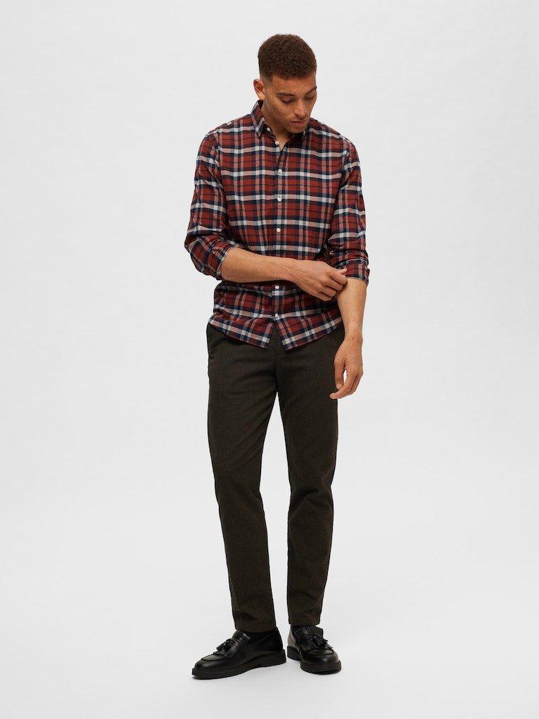 Selected Homme Owen - flannelskjorte i slimfit - HUSET Men & Women