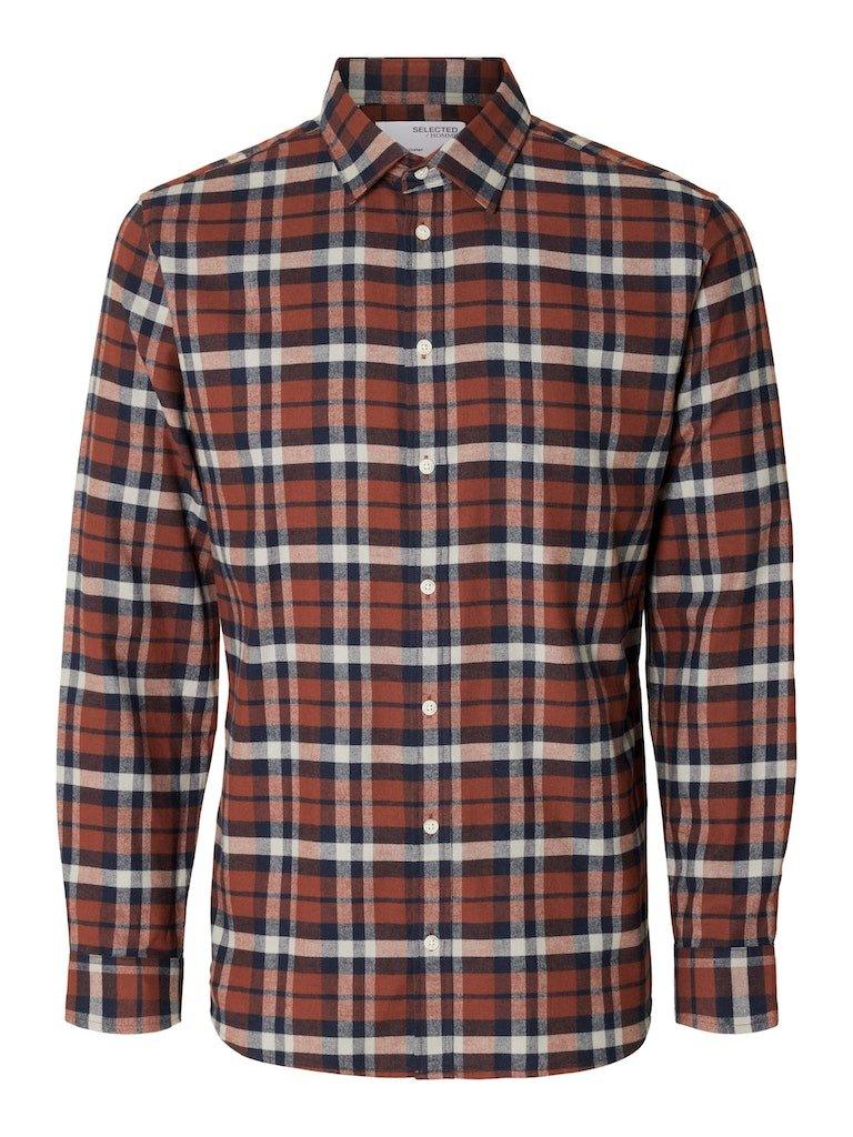 Selected Homme Owen - flannelskjorte i slimfit - HUSET Men & Women
