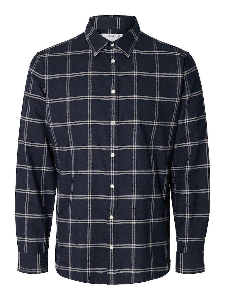 Selected Homme Owen - flannelskjorte i slimfit - HUSET Men & Women