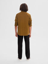 Selected Homme Owen - Fløjlsskjorte i regular fit - HUSET Men & Women