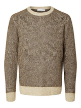 Selected Homme Rai - Rundhalset strik - HUSET Men & Women