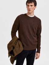 Selected Homme Rai - Rundhalset strik - HUSET Men & Women