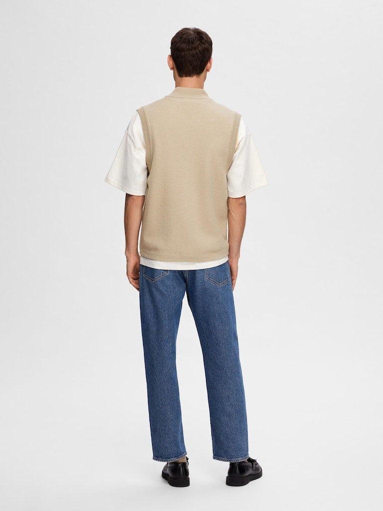 Selected Homme Reason - Strik uld vest - HUSET Men & Women