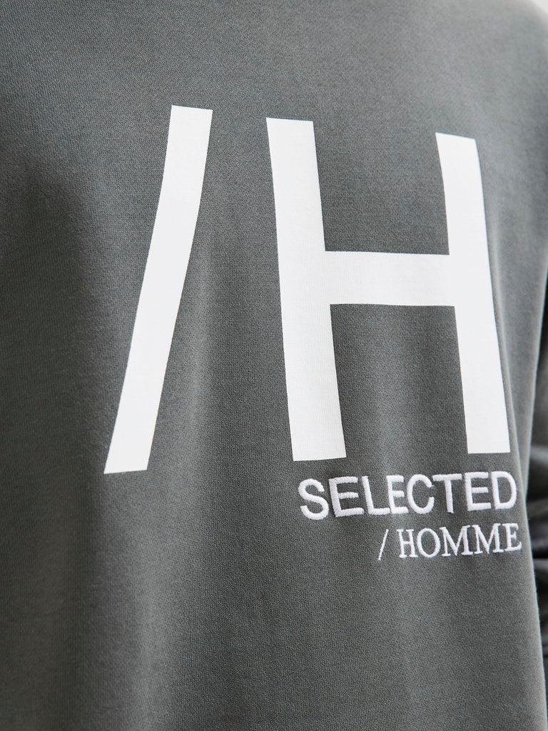 Selected Homme Regmadrid - Sweat med print - HUSET Men & Women