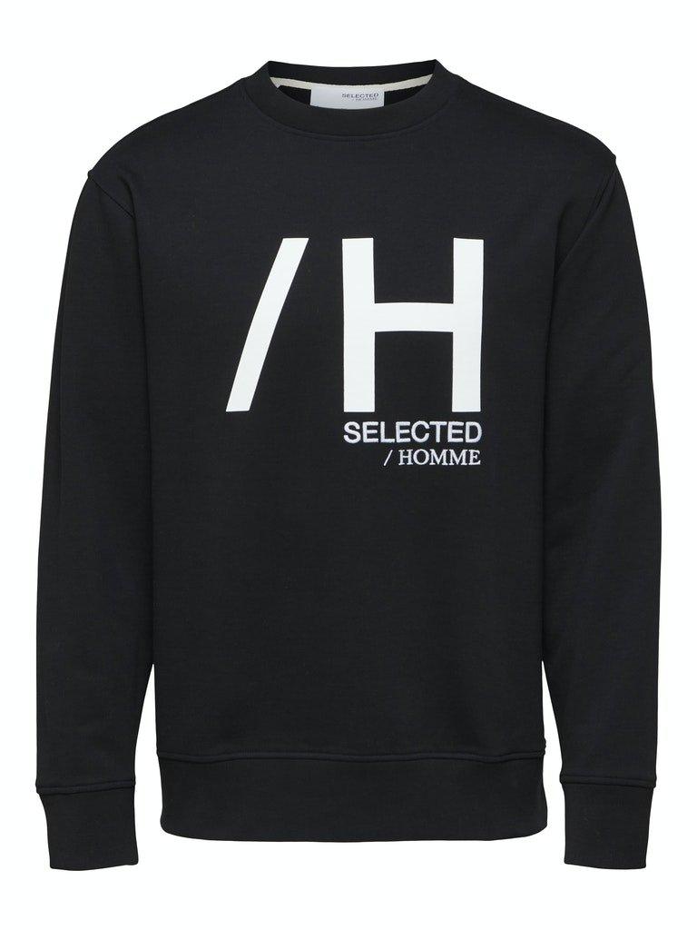 Selected Homme Regmadrid - Sweat med print - HUSET Men & Women