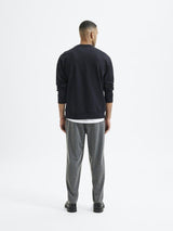 Selected Homme Regmadrid - Sweat med print - HUSET Men & Women