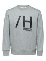 Selected Homme Regmadrid - Sweat med print - HUSET Men & Women