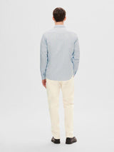 Selected Homme Reil - Seersucker skjorte - HUSET Men & Women