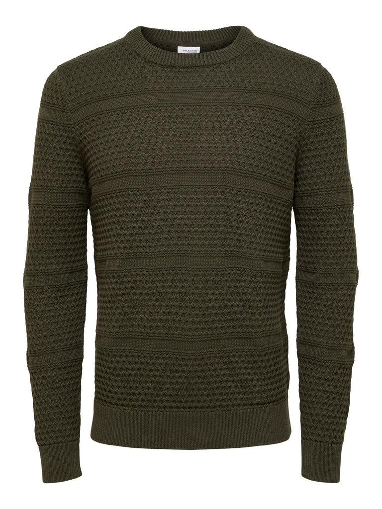 Selected Homme Remy - Rundhalset strik - HUSET Men & Women