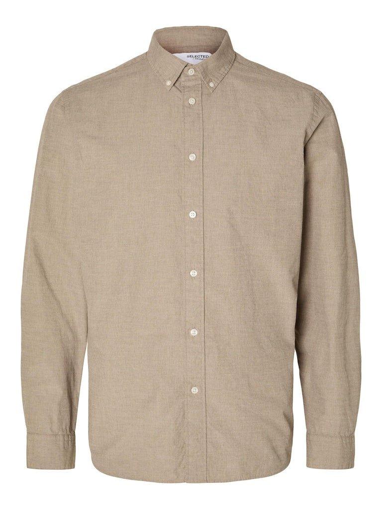 Selected Homme Rick - Slimfit poplin skjorte - HUSET Men & Women