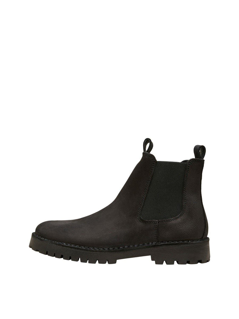 Selected Homme Ricky - Nubuck chelsea støvle - HUSET Men & Women (6607891038287)