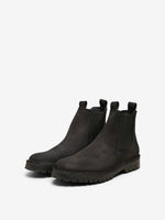 Selected Homme Ricky - Nubuck chelsea støvle - HUSET Men & Women (6607891038287)