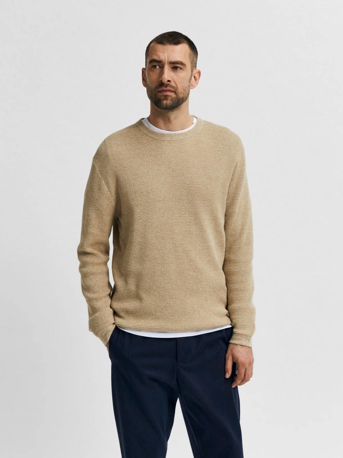 Selected Homme Rocks - Melange strik - HUSET Men & Women