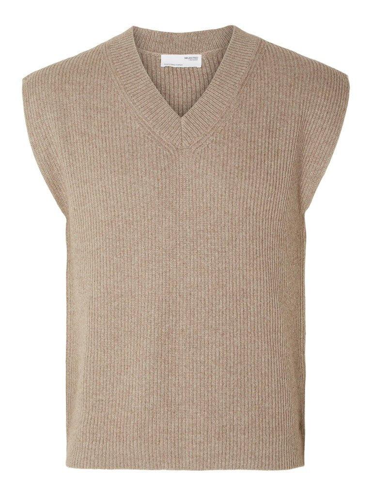 Selected Homme Ronn - Strik vest - HUSET Men & Women