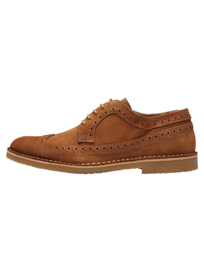 Selected Homme Royce - Derby brogue ruskindssko - HUSET Men & Women (6569193177167)