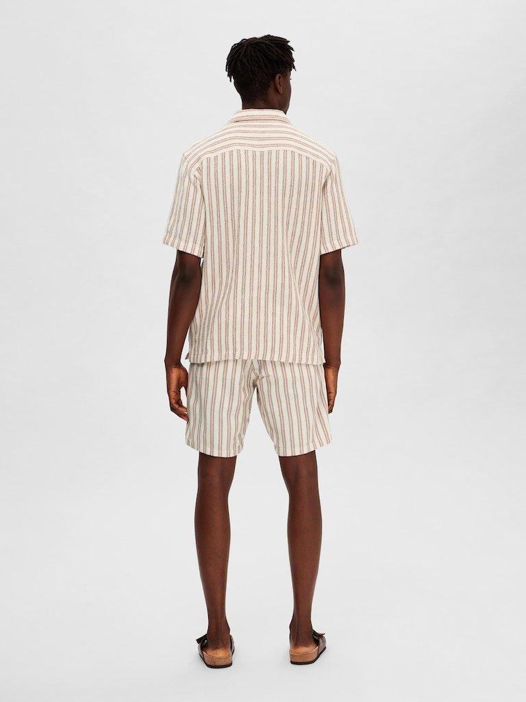 Selected Homme Sal - Relaxed fit kortærmet skjorte - HUSET Men & Women