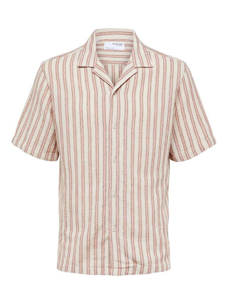 Selected Homme Sal - Relaxed fit kortærmet skjorte - HUSET Men & Women