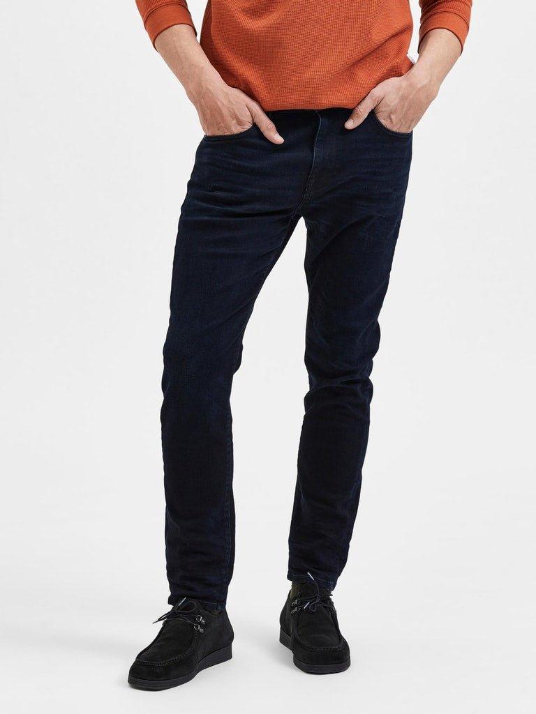 Selected Homme Slim Leon - Blueblack 24601 jeans - HUSET Men & Women
