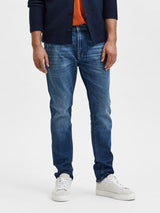 Selected Homme Slim Leon - mellem blå 24603 jeans - HUSET Men & Women