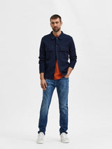 Selected Homme Slim Leon - mellem blå 24603 jeans - HUSET Men & Women