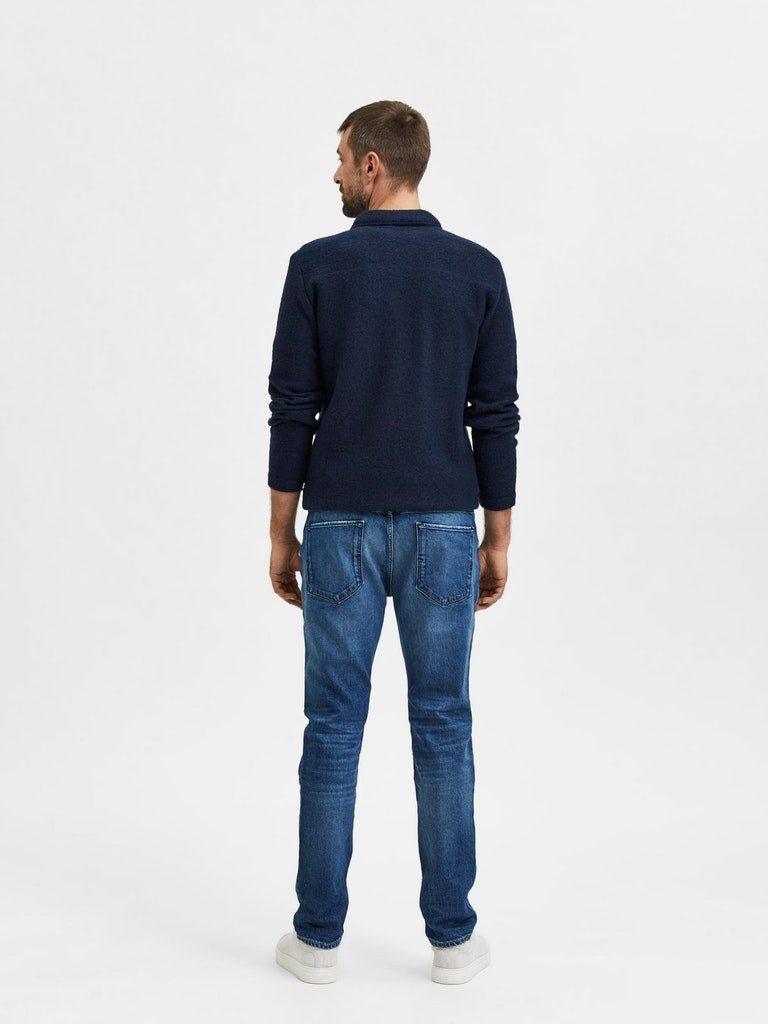 Selected Homme Slim Leon - mellem blå 24603 jeans - HUSET Men & Women