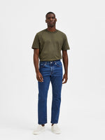 Selected Homme Straight Scott - blå 24304 jeans - HUSET Men & Women (7808872087804)