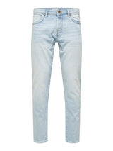 Selected Homme Toby - Lyseblå Taperedfit jeans - HUSET Men & Women