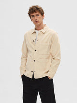 Selected Homme Tony - Fløjls overshirt i loose fit - HUSET Men & Women