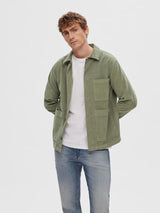 Selected Homme Tony - Fløjls overshirt i loose fit - HUSET Men & Women