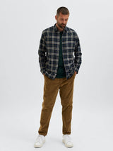 Selected Homme Trent - Slimfit ternet skjorte - HUSET Men & Women