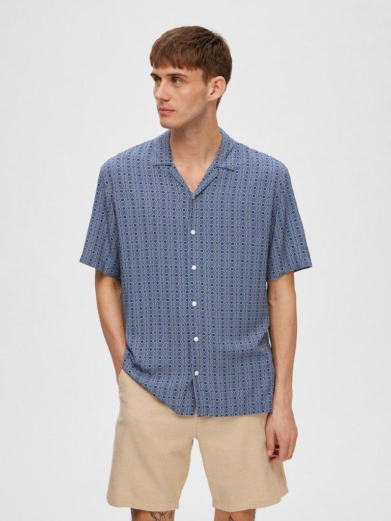 Selected Homme Vero - Kortærmet relaxed fit skjorte - HUSET Men & Women