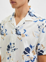 Selected Homme Viggo - Printet modal skjorte - HUSET Men & Women