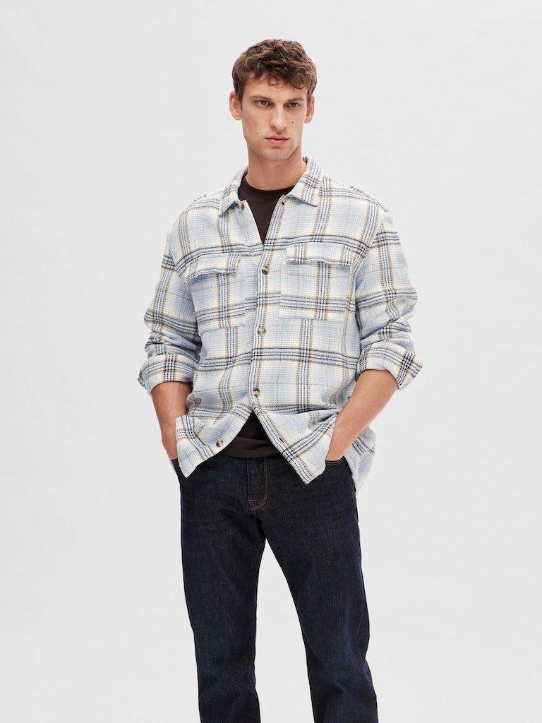 Selected Homme Waffle - Ternet overshirt - HUSET Men & Women