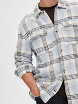 Selected Homme Waffle - Ternet overshirt - HUSET Men & Women