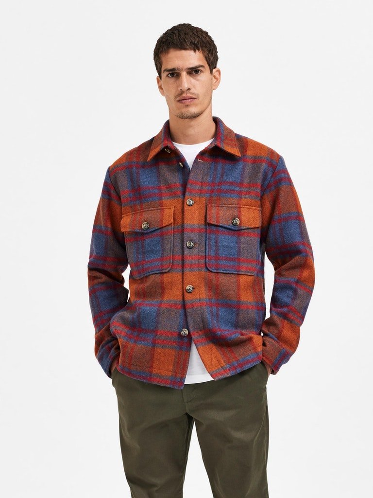 Selected Homme Walter - Ternet overshirt - HUSET Men & Women (7826979913980)