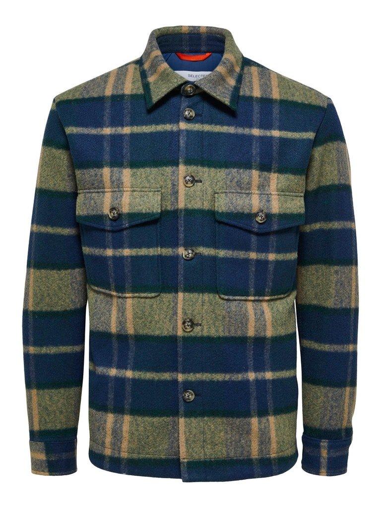 Selected Homme Walter - Ternet overshirt - HUSET Men & Women