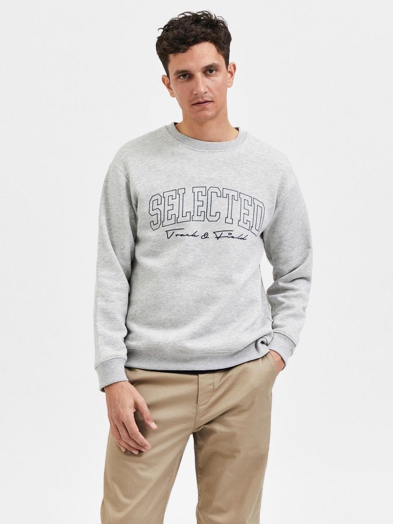 Selected Homme Welter - Relax fit crewneck sweat - HUSET Men & Women (7763753566460)