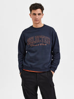 Selected Homme Welter - Relax fit crewneck sweat - HUSET Men & Women (7763753566460)