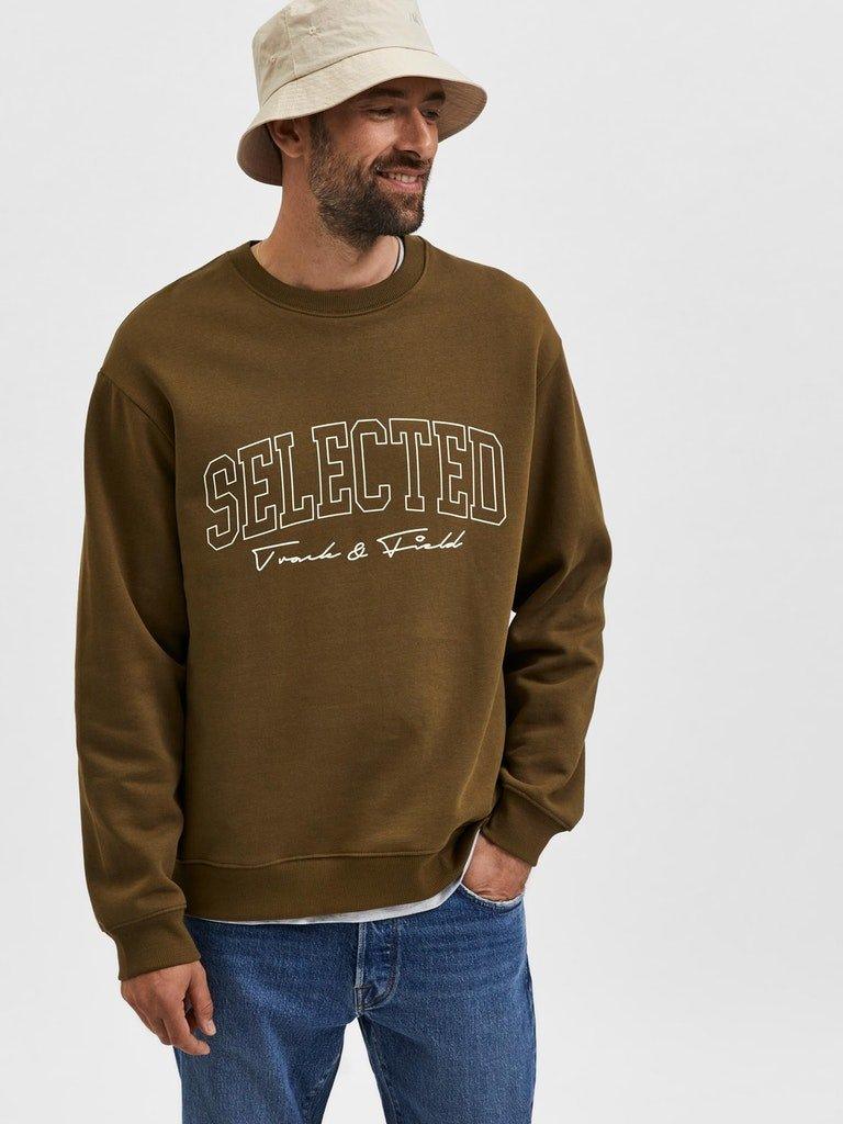 Selected Homme Welter - Relax fit crewneck sweat - HUSET Men & Women