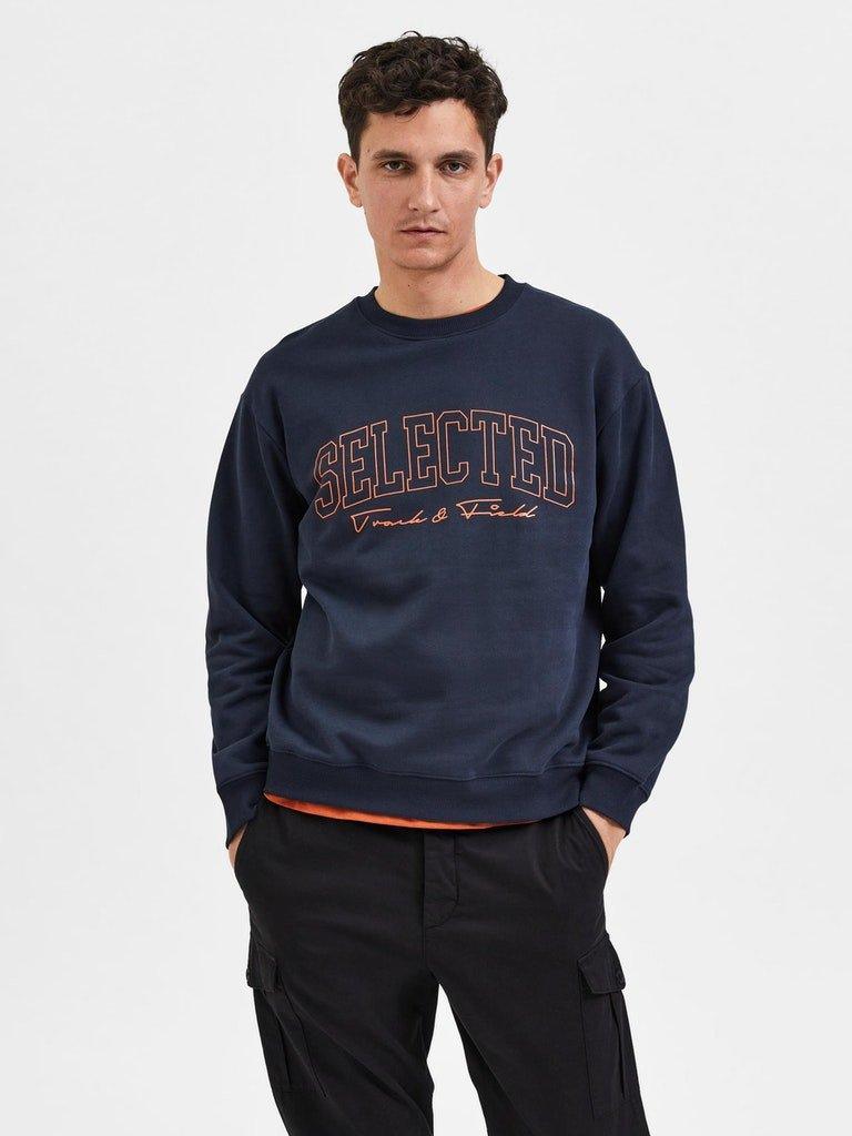 Selected Homme Welter - Relax fit crewneck sweat - HUSET Men & Women
