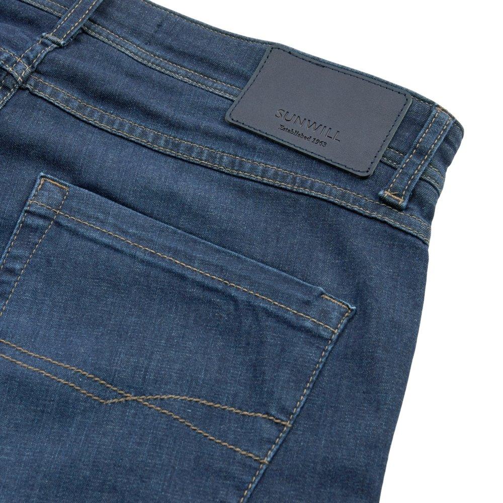 Sunwill Dark Blue - Fitted Fit Jeans - HUSET Men & Women