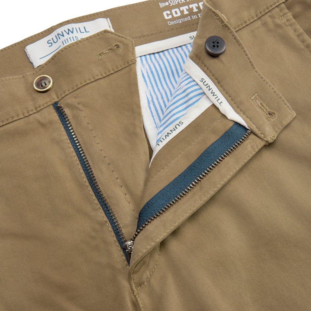 Sunwill Fitted chino med superstretch - HUSET Men & Women