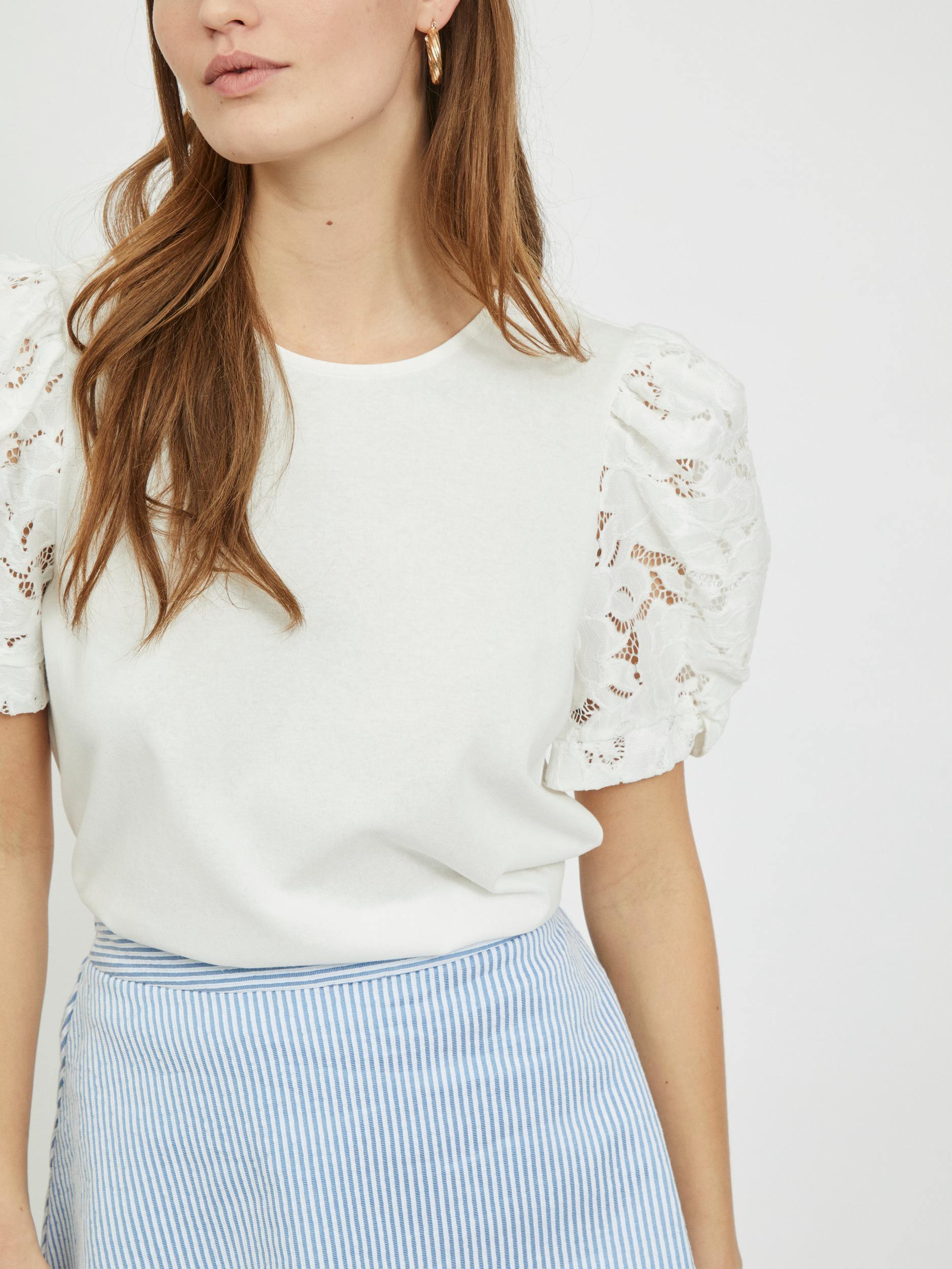 Vila Abro - Top m. blondeærmer - HUSET Men & Women