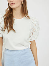 Vila Abro - Top m. blondeærmer - HUSET Men & Women