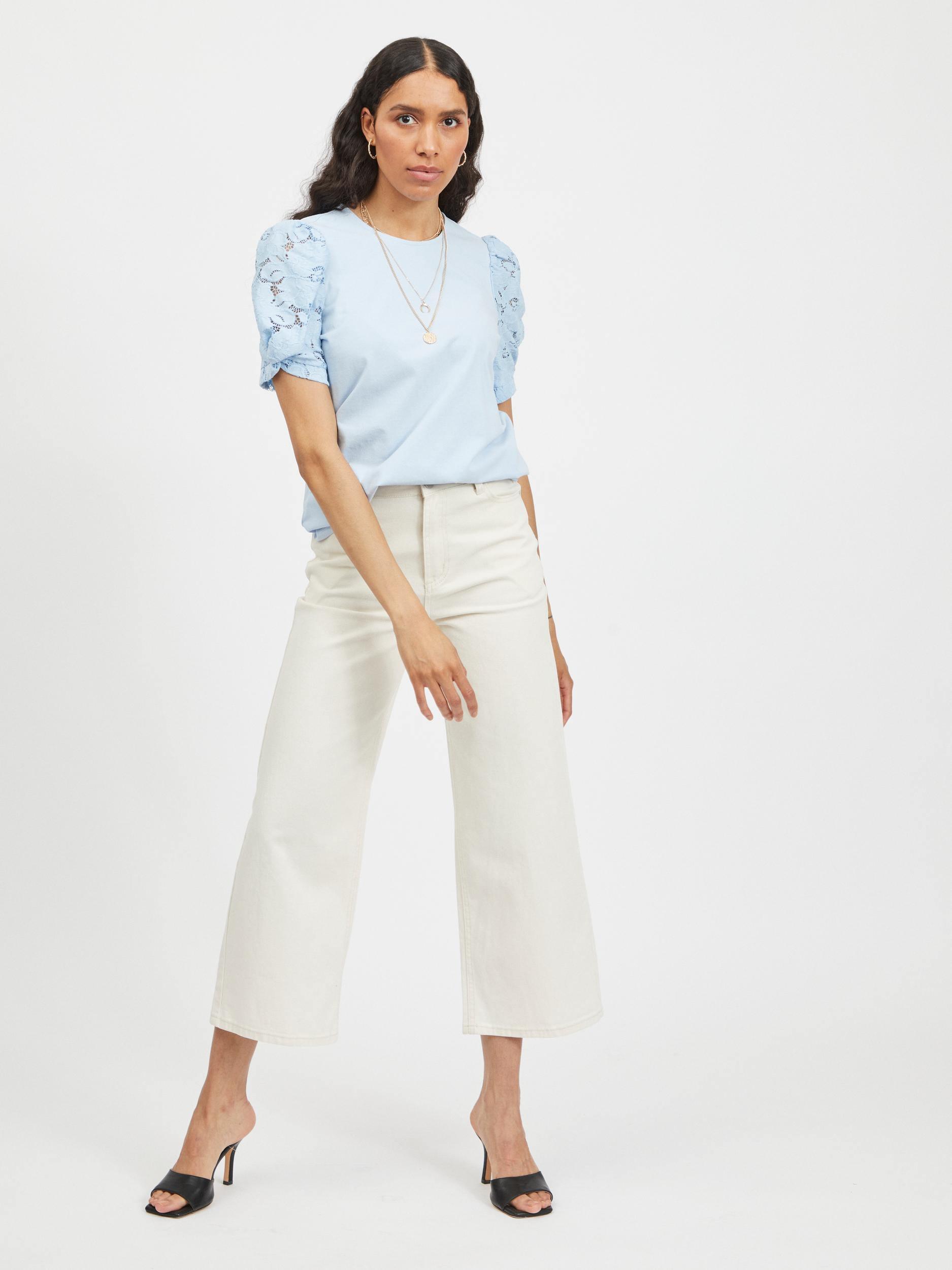 Vila Abro - Top m. blondeærmer - HUSET Men & Women