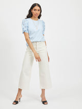 Vila Abro - Top m. blondeærmer - HUSET Men & Women